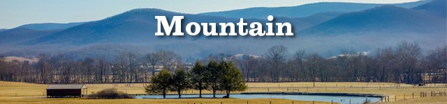 Real Estate Contents - Mountain