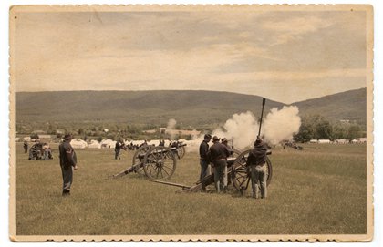 Cannons Firing - Marching into History