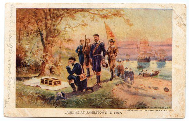 Landing at Jamestown