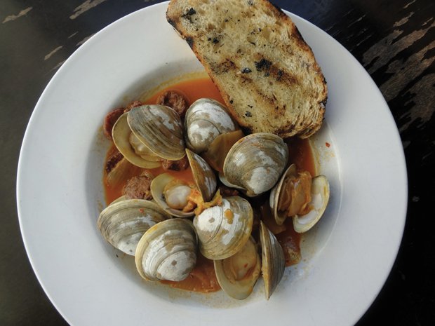 Virginia Clams with Sausage and Kimchee.jpg